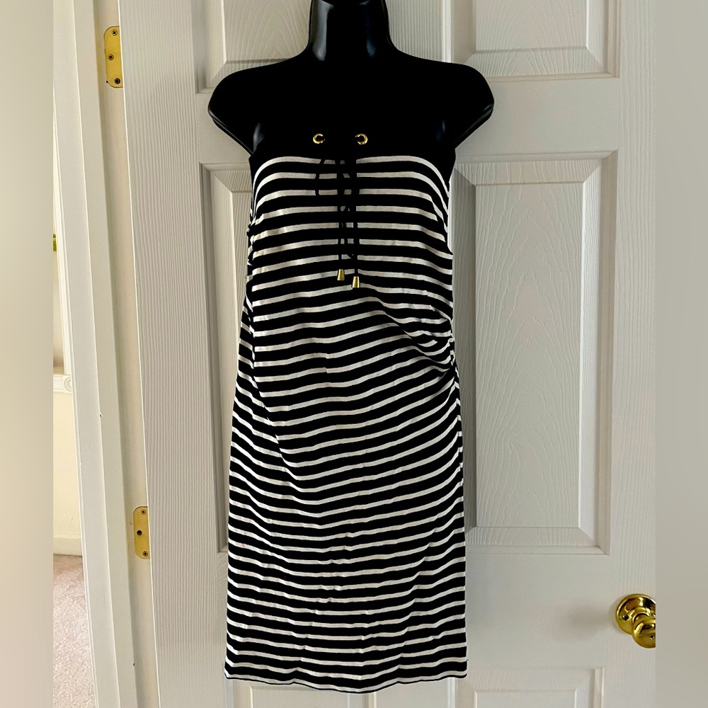 Baraschi tube dress with nautical vibe in size small